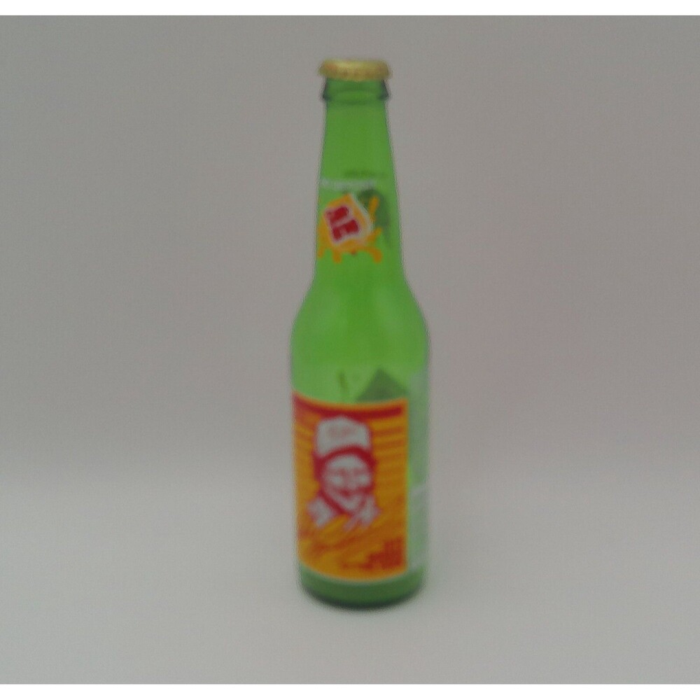 VTG Sun Drop Green Glass Bottle DALE EARNHARDT 1980 Winston Cup Champion